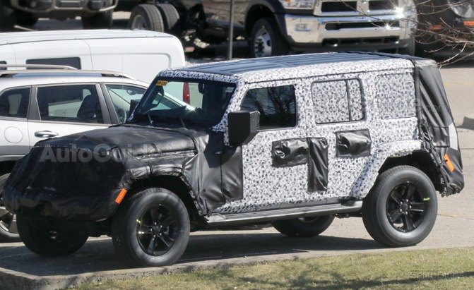 2018 jeep wrangler spy photo