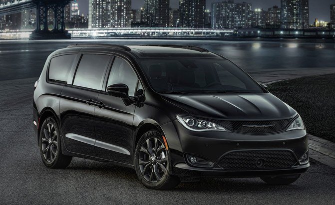 2018 chrysler pacifica s appearance package
