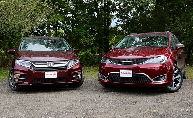 Honda Odyssey vs Chrysler Pacifica Comparison