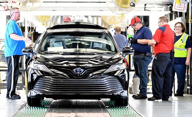 2018 toyota camry assembly line