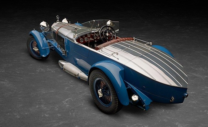 1929 mercedes-benz s barker boat tail