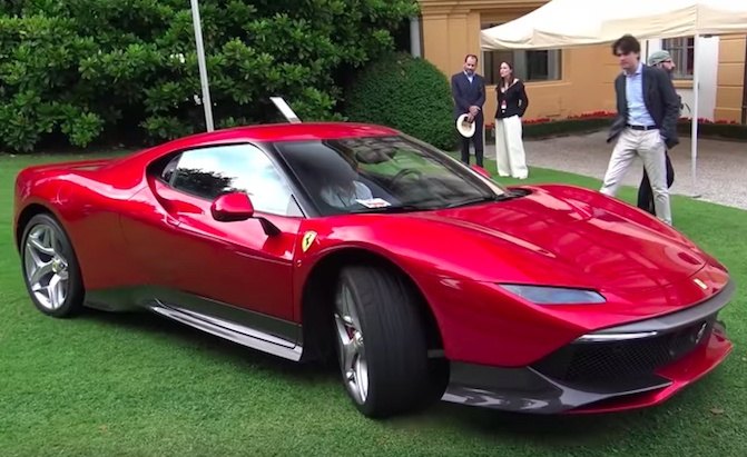 Video Up Close And Personal With The Gorgeous Ferrari Sp38 Autoguide Com News