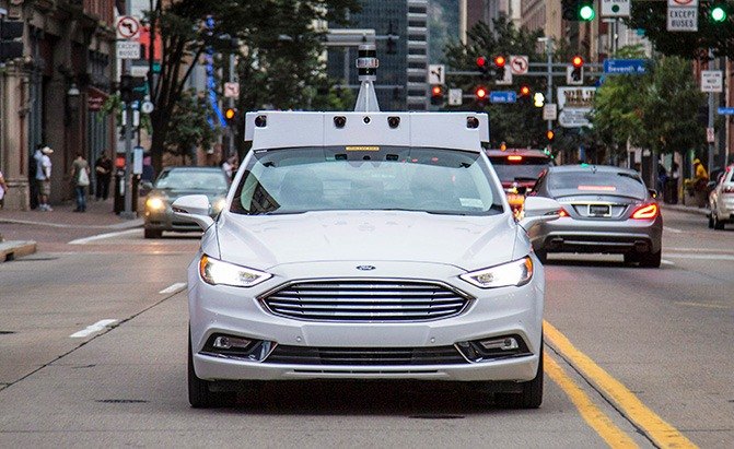 ford self-driving car