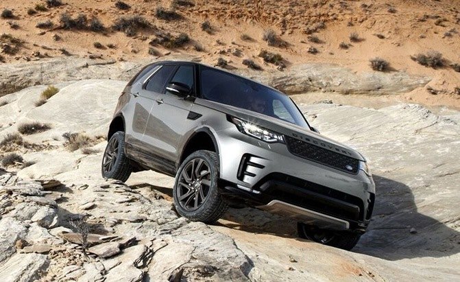 self-driving off-road land rover