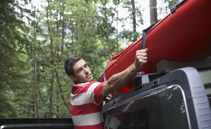 Here's theThe Best Ways to Tie Down a Canoe to a car.