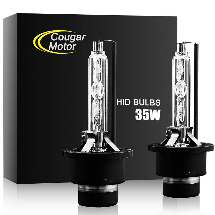 Cougar Motor D1S HID Bulbs Pack of 2 bulbs Upgraded Xenon Headlight Replacement Bulb 35W 6000K 