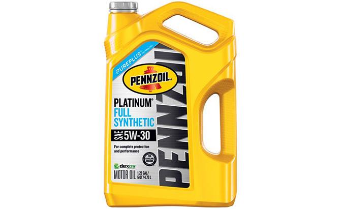 pennzoil platinum full synthetic motor oil