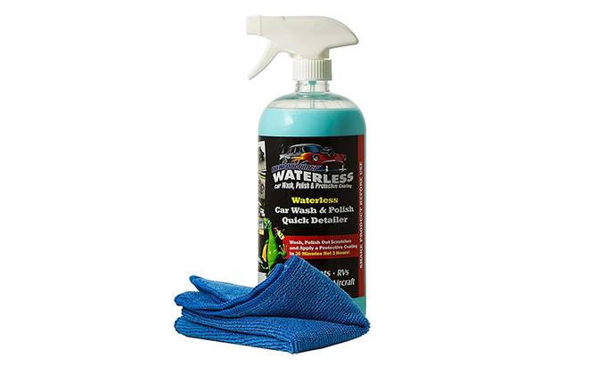 dualpolymer waterless car wash