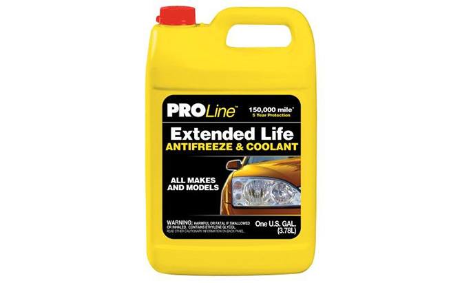 proline extended life antifreeze coolant