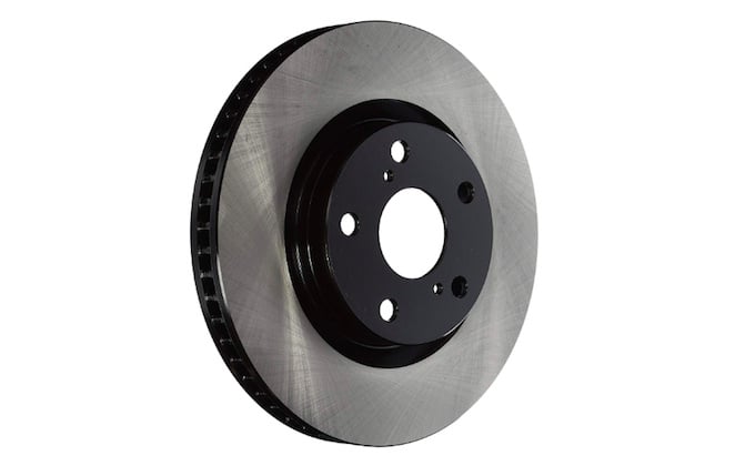 Centric brand brake rotor