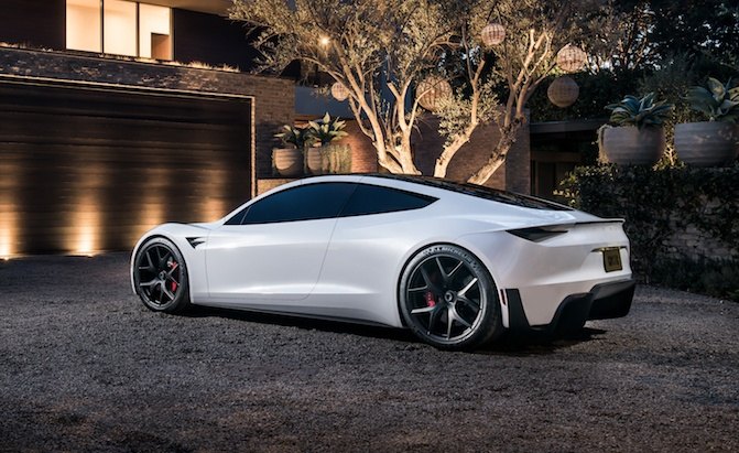 Surprise Tesla Debut Was A Mock Up Roadster Without An