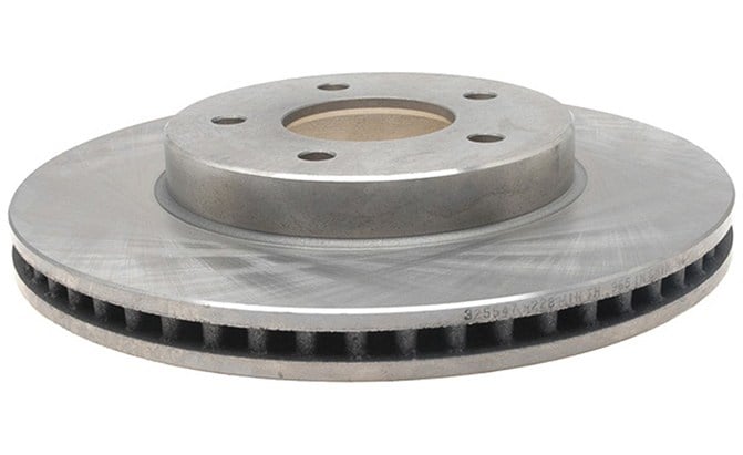 acdelco advantage non-coated disc brake rotor