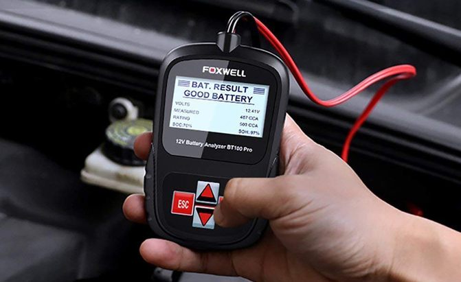 Charging Voltage Test and Starter Motor Tester Voltage Testers Digital Automotive Battery