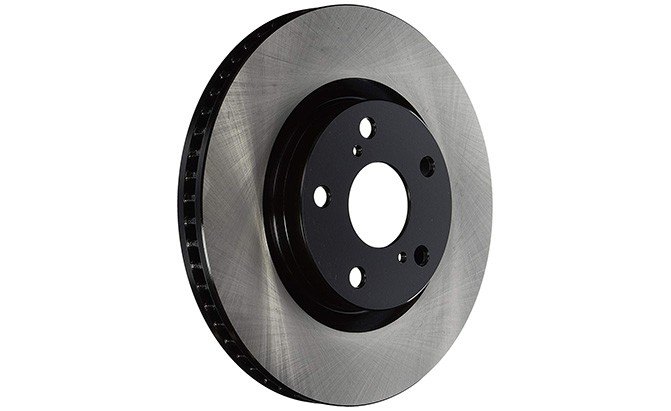 centric parts premium brake rotor with e-coating