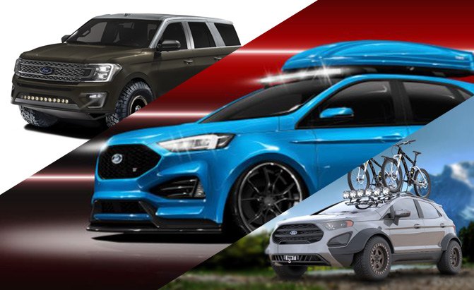 Ford Showcasing a Range of Modified SUVs at SEMA Show