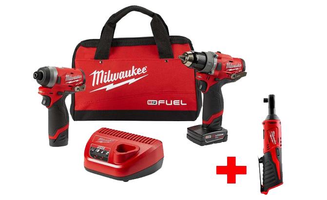 Auto DIY Deal: Buy Two Milwaukee Cordless Tools, Get Ratchet Free
