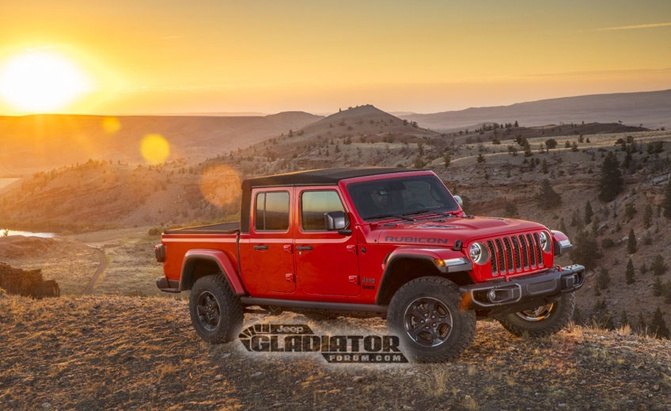 2020 jeep gladiator - wrangler pickup