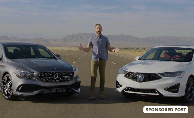 It's the Acura ILX vs. Mercedes-Benz CLA250 in this head-to-head car comparison.