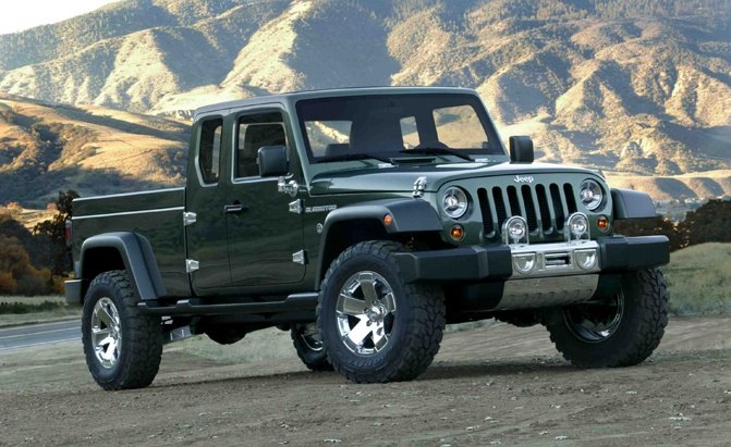 2005 Jeep(R) Gladiator Concept Vehicle.