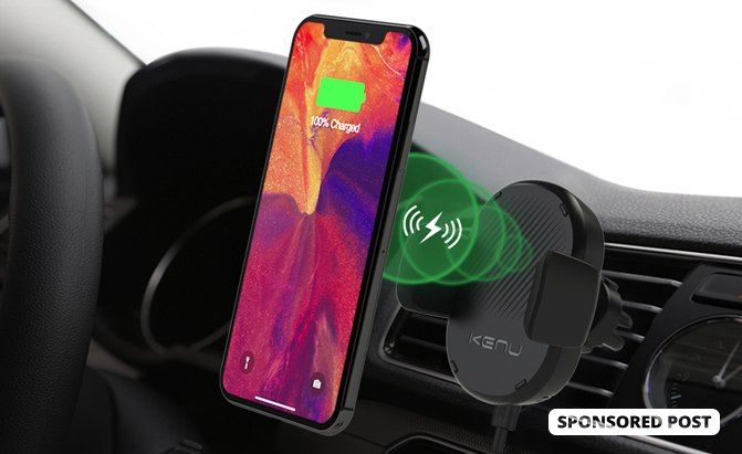 The folks at Kenu have created one of the best-quality and compact-sized phone mounts on the market: the Kenu Airframe wireless car mount.
