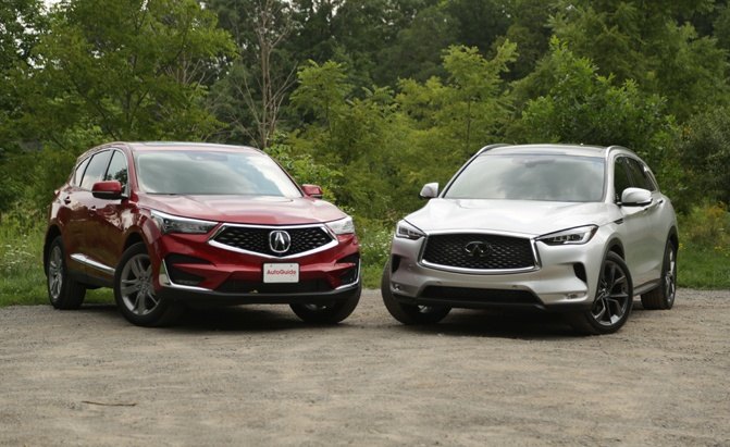 2019 Acura RDX vs Infiniti QX50 Comparison