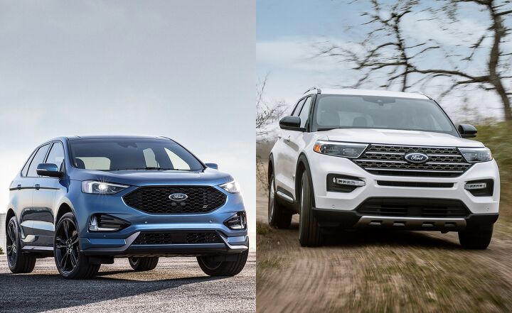 2021 Ford Edge vs 2021 Ford Explorer King Ranch Spec Comparison