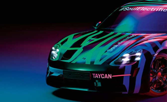 Porsche Taycan teaser image