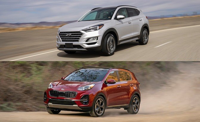 Hyundai Tucson Vs Kia Sportage How Are The Crossovers