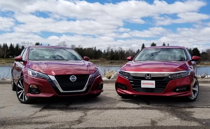 2019 Nissan Altima vs Honda Accord Comparison