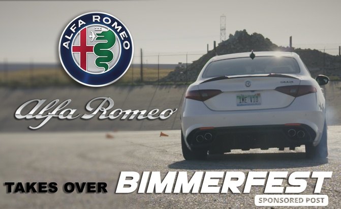We decided to answer that question at Bimmerfest, the world's largest private BMW owners gathering, where Alfa Romeo sponsored the autocross event.