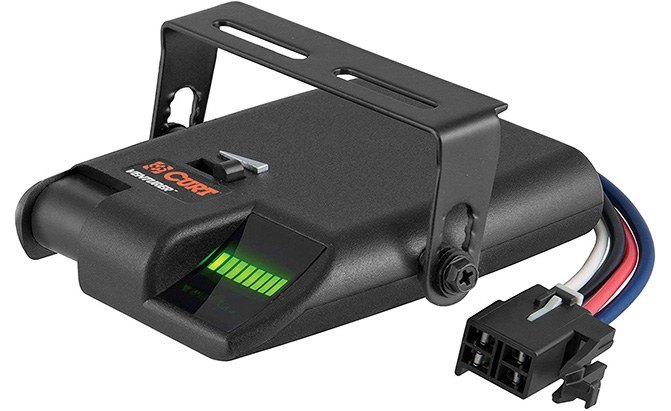 ZSPART Trailer Brake Controller Brake Controll for Trailer Brake Controller with Wiring Harness Trailer Connector and Brake Controller 