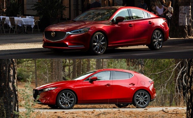 Mazda3 Vs Mazda6 Comparison Autoguide Com