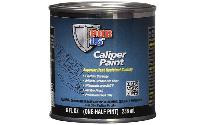 Can of Por 15 caliper paint