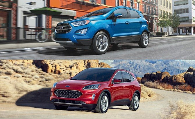 Ford EcoSport vs Ford Escape