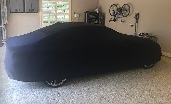 CarCovers.com Indoor Black Satin Shield Car Cover