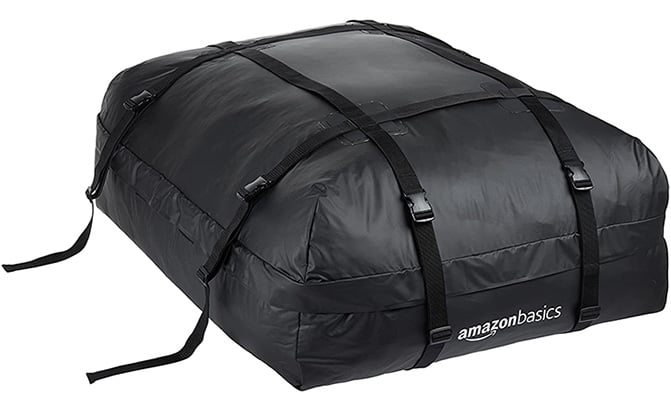 amazon basics rooftop cargo carrier bag