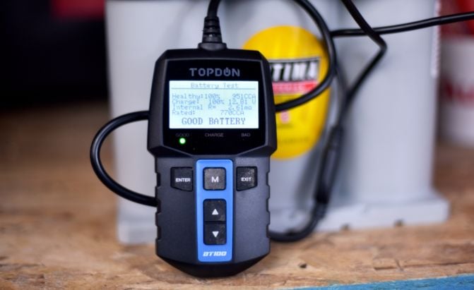 6V 12V Car Digital Battery Tester Load Volt Charging System Tester Analyzer Diagnostic Tool Qiilu Loading Battery Tester 