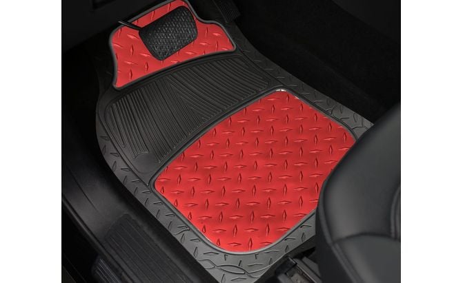 FH Group Trimmable ClimaProof Metallic Floor Mats