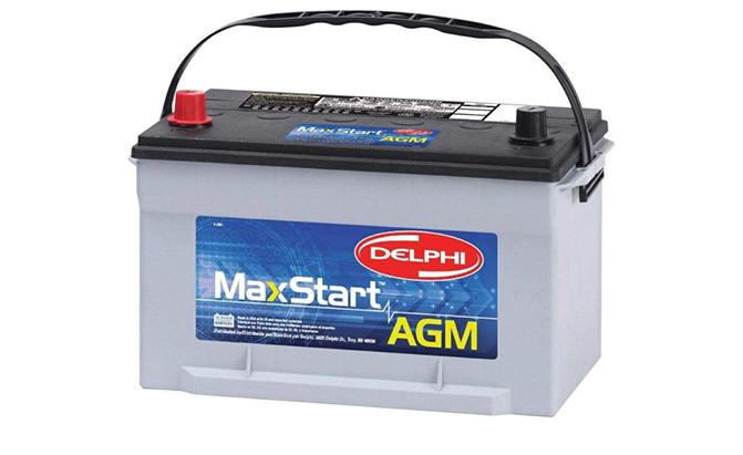 Delphi BU9065 MaxStart AGM Premium Automotive Battery, Group Size 65