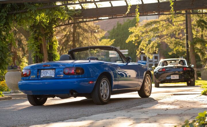 How Driving the Current and Original Miatas Has Me Excited for Its Electrified Future