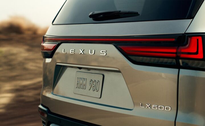 2022 Lexus LX 600 Teaser