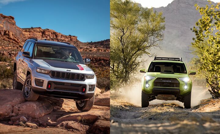 Jeep Grand Cherokee vs Toyota 4Runner Spec Comparison